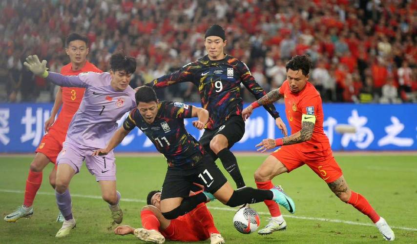 中国vs韩国足球0比3