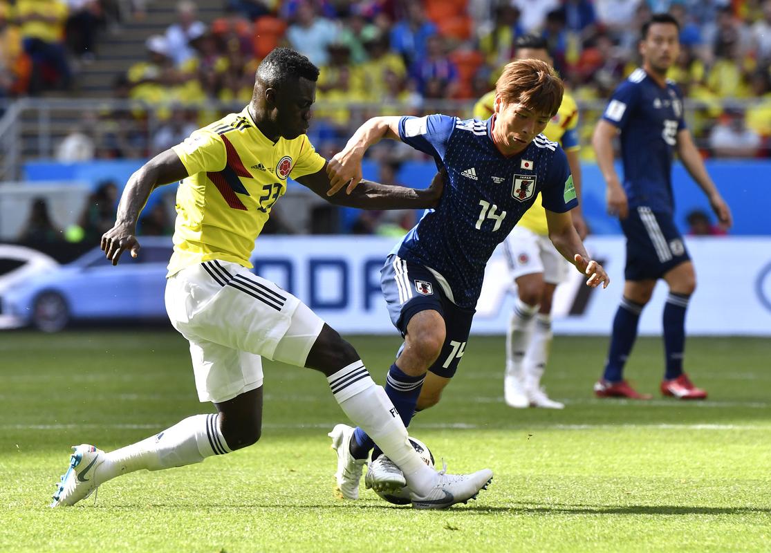 哥伦比亚日本足球
